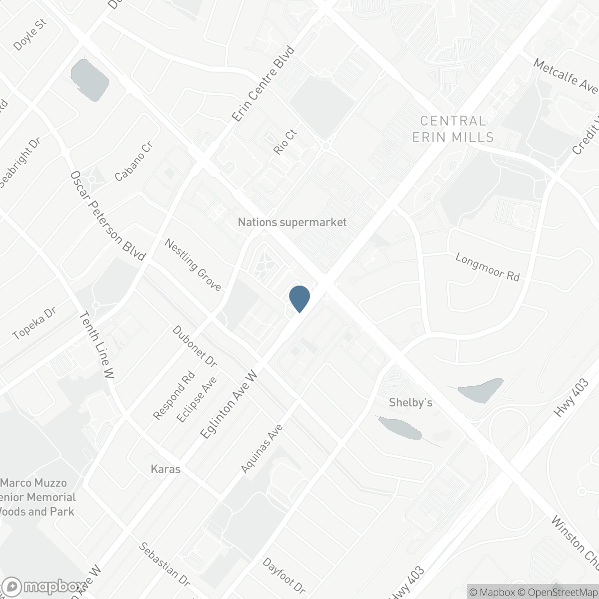 401 - 5005 HARVARD ROAD, Mississauga, Ontario L5M 0W5